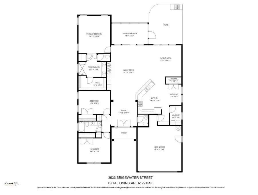 3036 Bridgewater Street, Lancaster, SC 29720 - #3