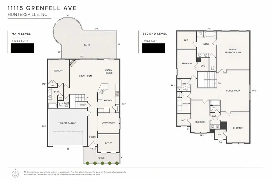 11115 Grenfell Avenue, Huntersville, NC 28078 - #3