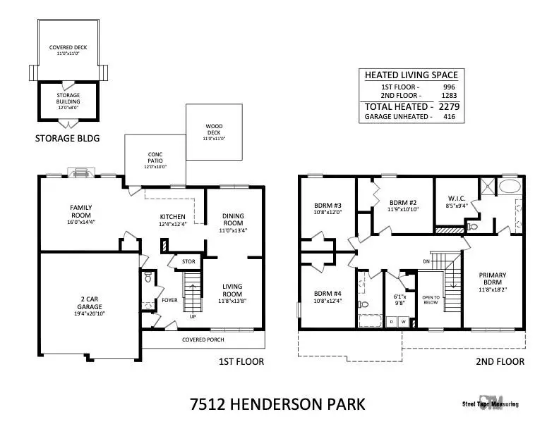 7512 Henderson Park Road, Huntersville, NC 28078 - #2