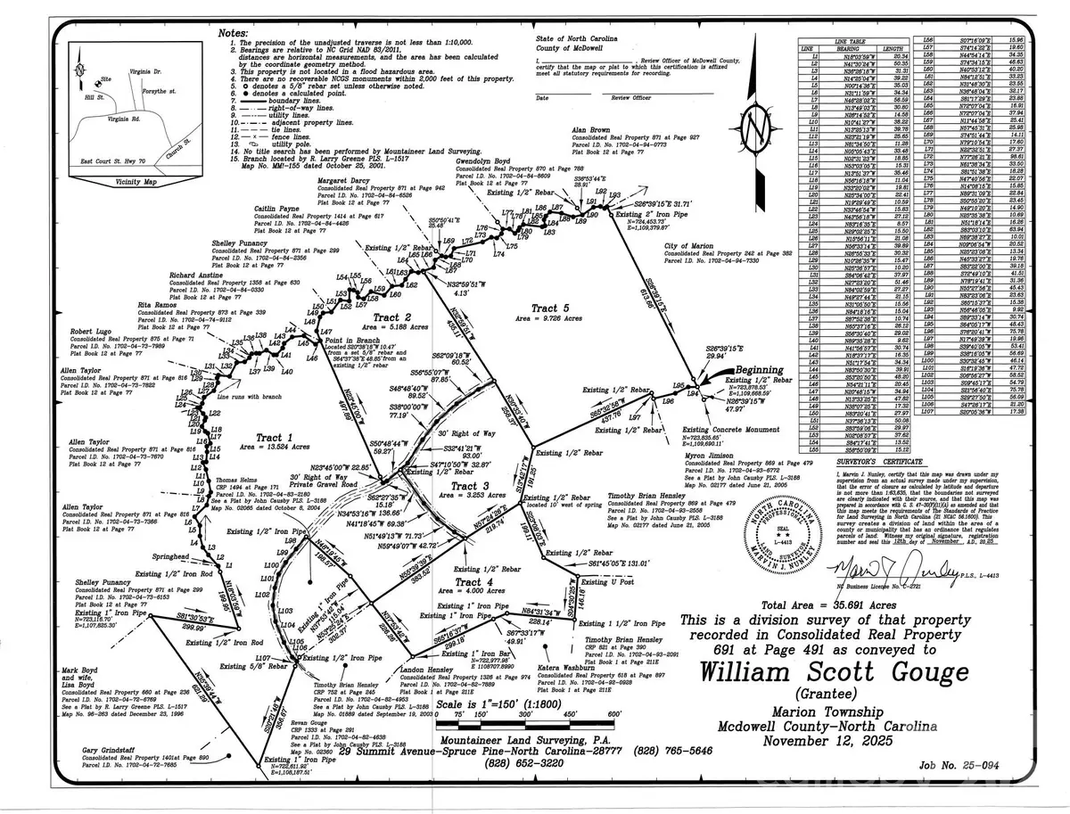 Tract 3 Hill Road, Marion, NC 28752 - #1