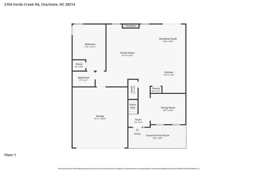 2104 Verde Creek Road, Charlotte, NC 28214 - #2
