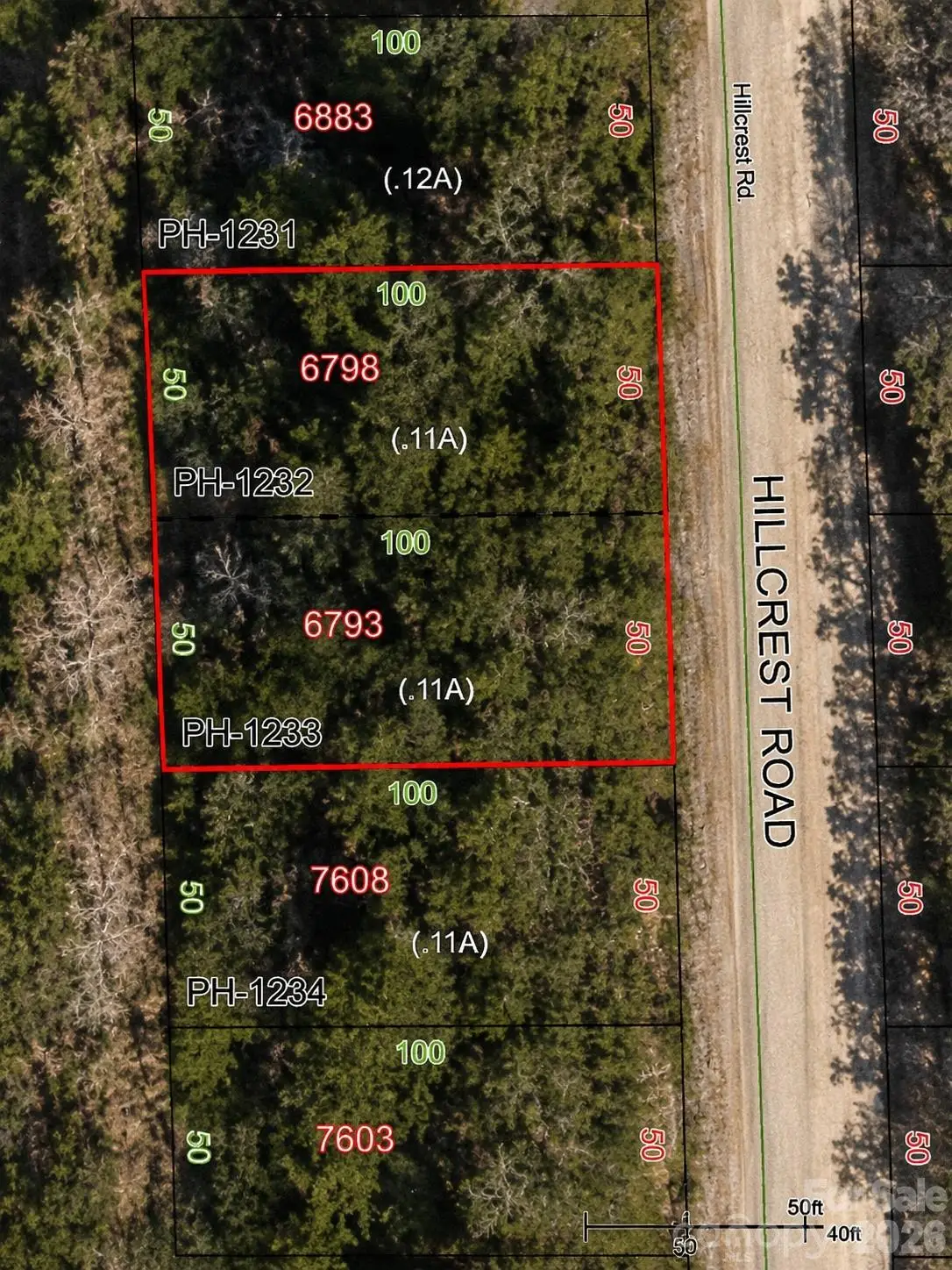 00 Hillcrest Road #1232 & 1233, New London, NC 28127 - #1