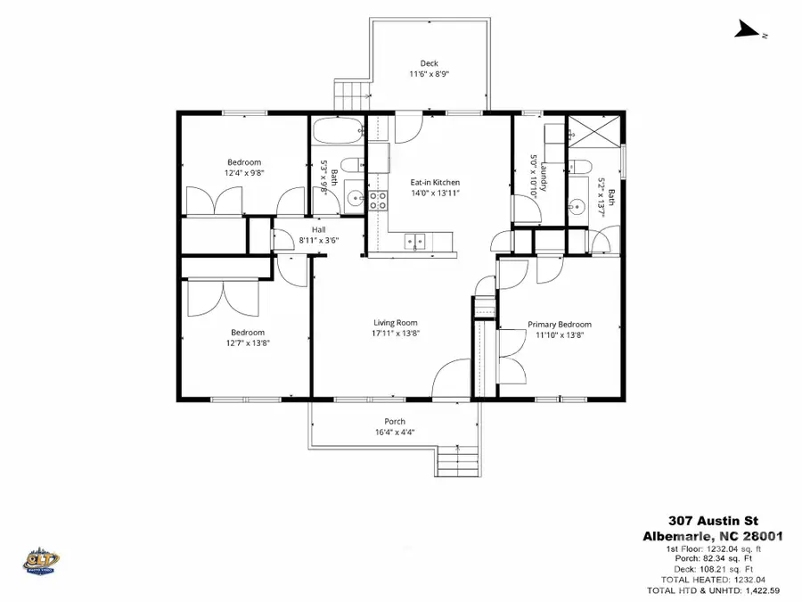 307 Austin Street, Albemarle, NC 28001 - #2