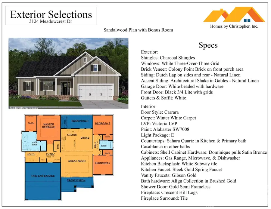 3124 Meadowcrest Drive, Clover, SC 29710 - #2