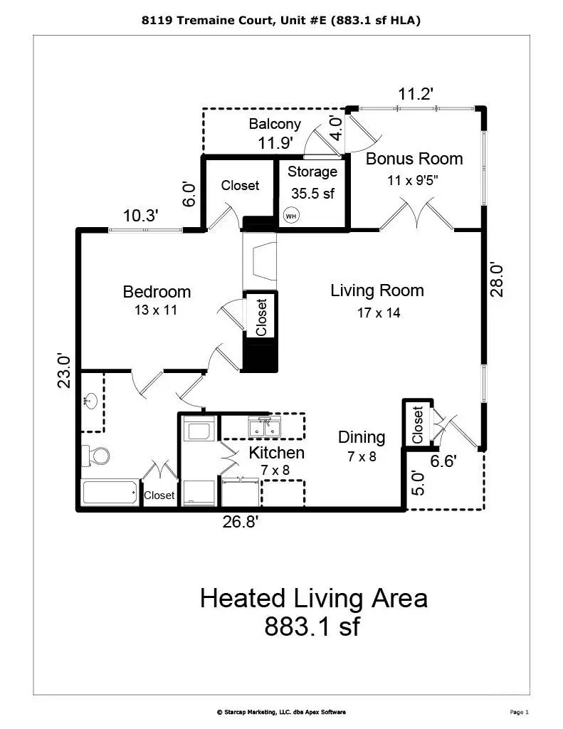 8119 Tremaine Court #Unit E, Charlotte, NC 28227 - #2