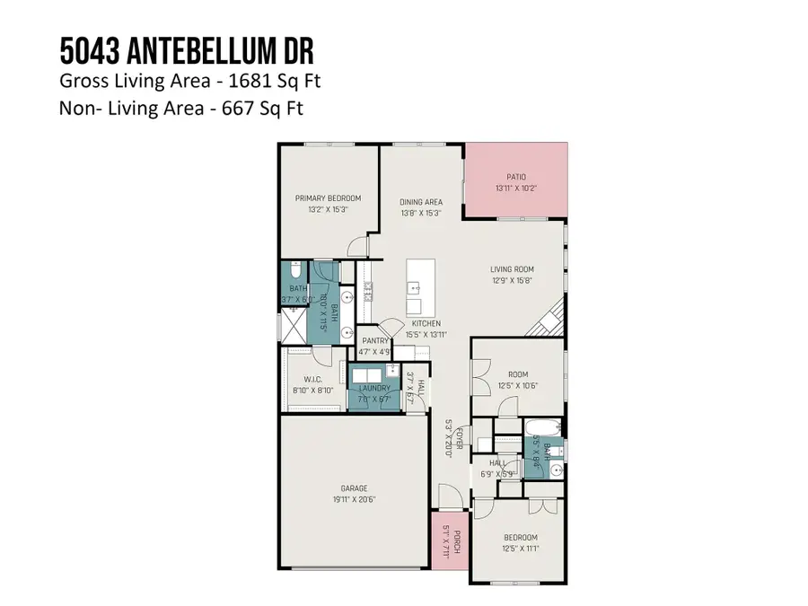 5043 Antebellum Drive, Iron Station, NC 28080 - #2