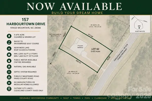 157 Harbourtown Drive, Kings Mountain, NC 28086