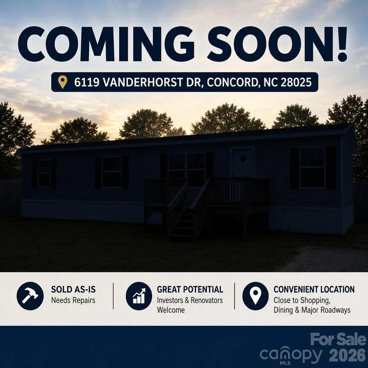 6119 Vanderhorst Drive, Concord, NC 28025 - #1