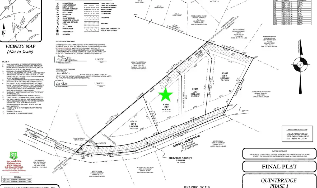 2410 Simfield Church Road, Matthews, NC 28105 - #1
