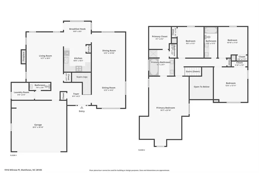 1916 Wilrose Place, Matthews, NC 28105 - #2
