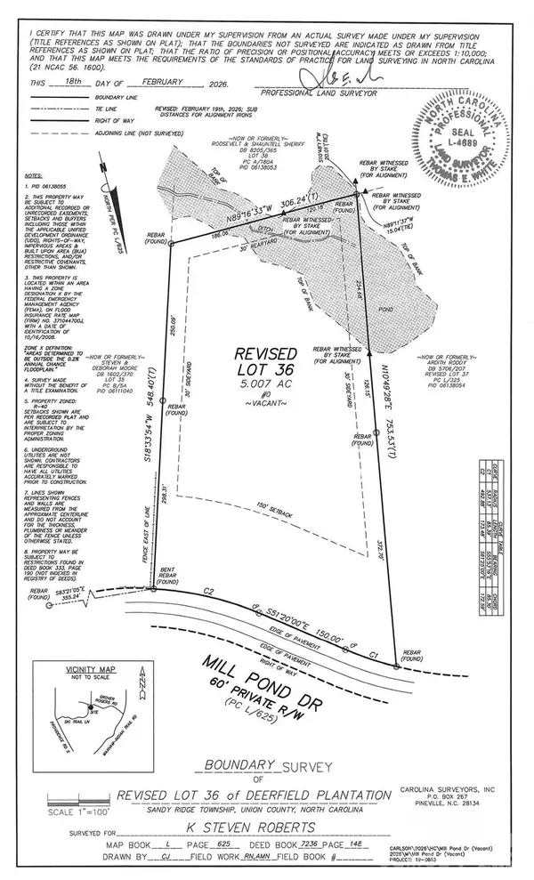 0 Mill Pond Drive, Waxhaw, NC 28173