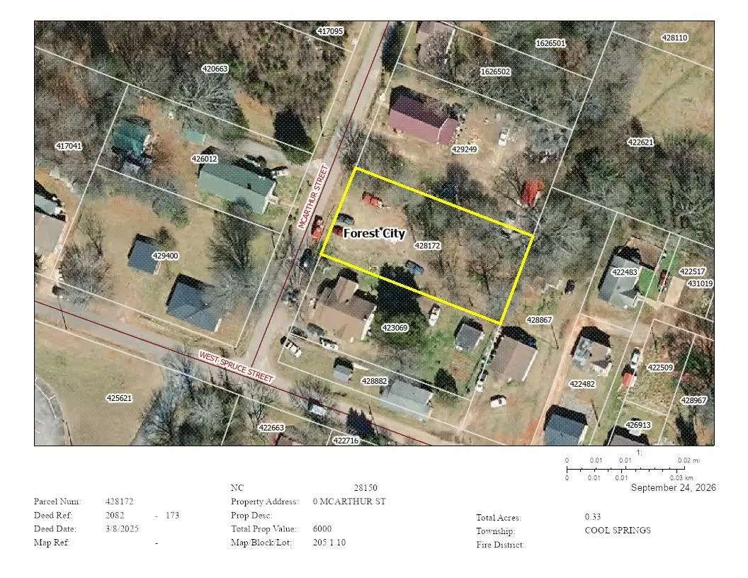 0 Mcarthur Street, Forest City, NC 28043 - #1