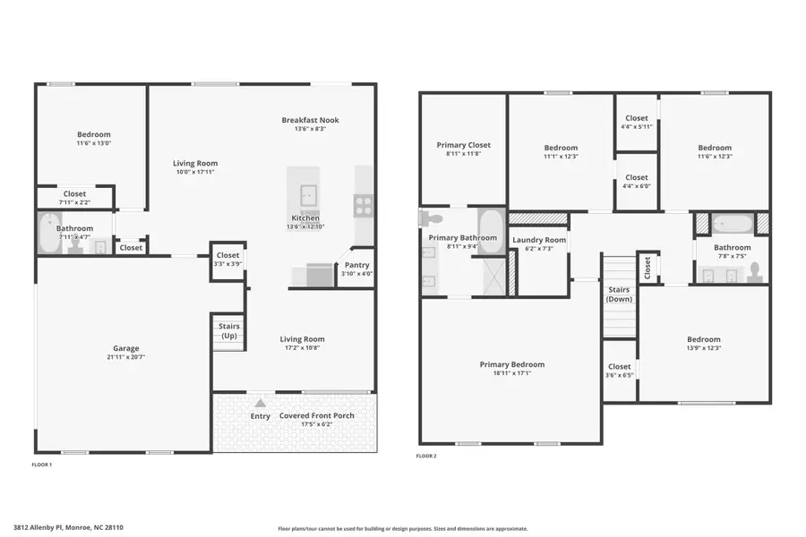 3812 Allenby Place, Monroe, NC 28110 - #2
