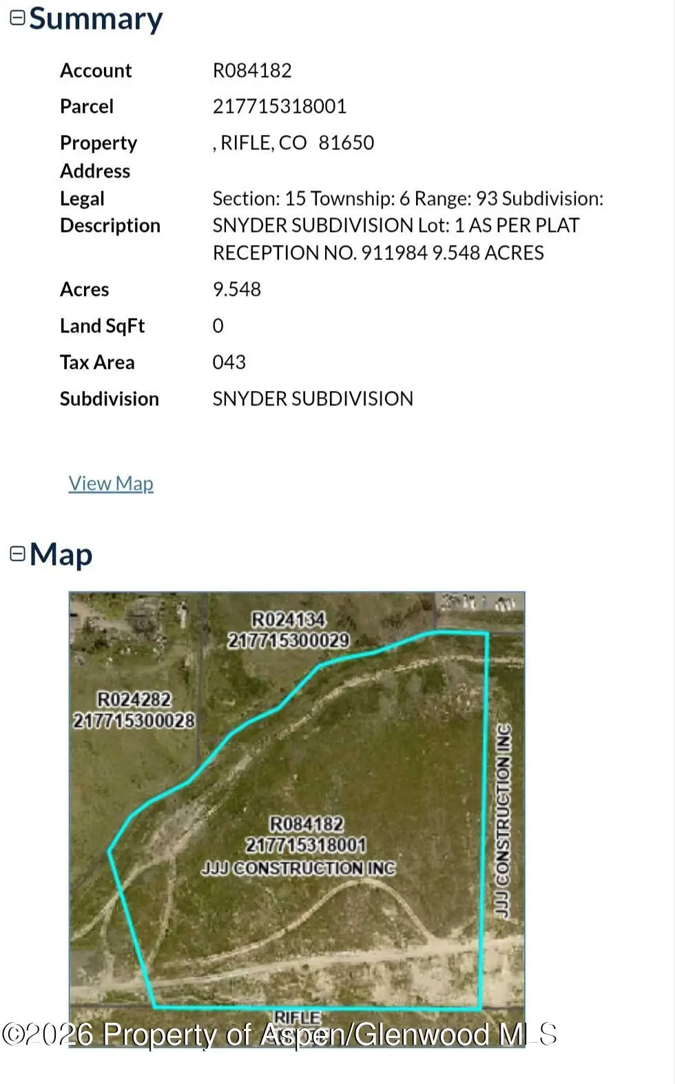 Tbd Snyder Subdivision, Rifle, CO 81650 - #1