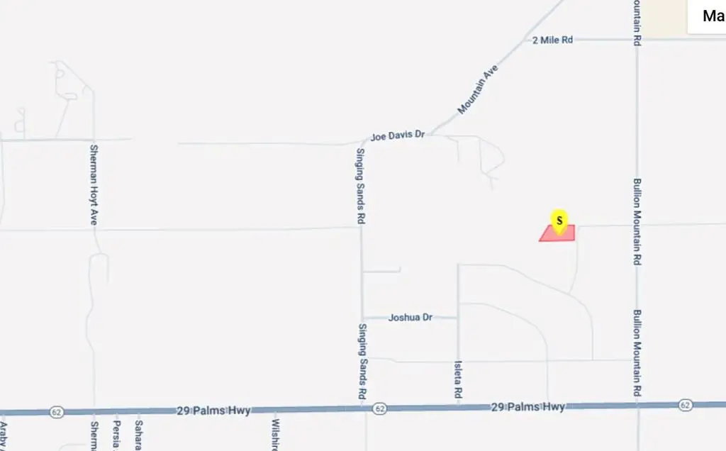 0 Tapia Road, Twentynine Palms, CA 92277 - Image #1