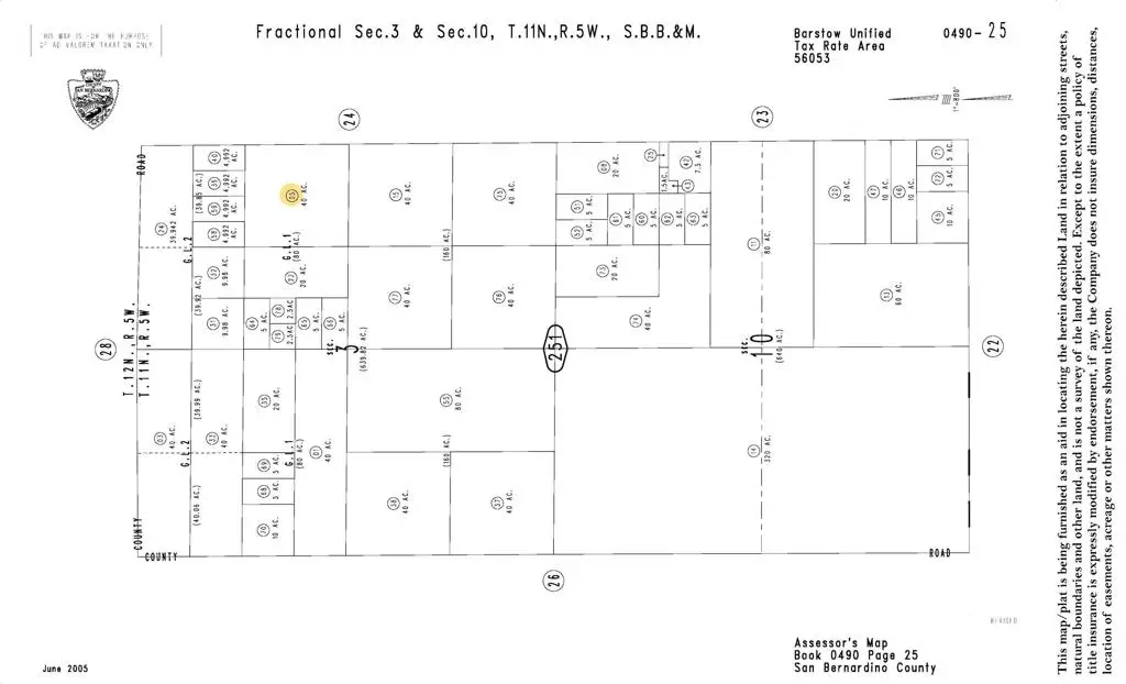 0 Hoffman Road, Hinkley, CA 92347 - #1