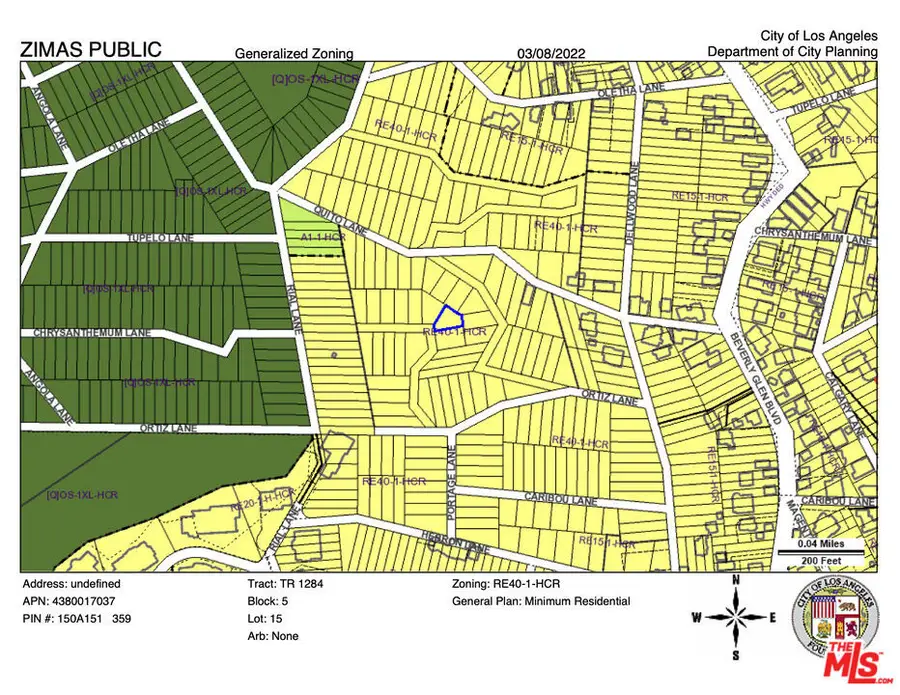 0 B/w Ortiz Ln And Quito, Los Angeles, CA 90077 - Image #2