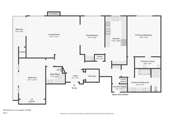 1209 Amherst Avenue #201, Los Angeles, CA 90025