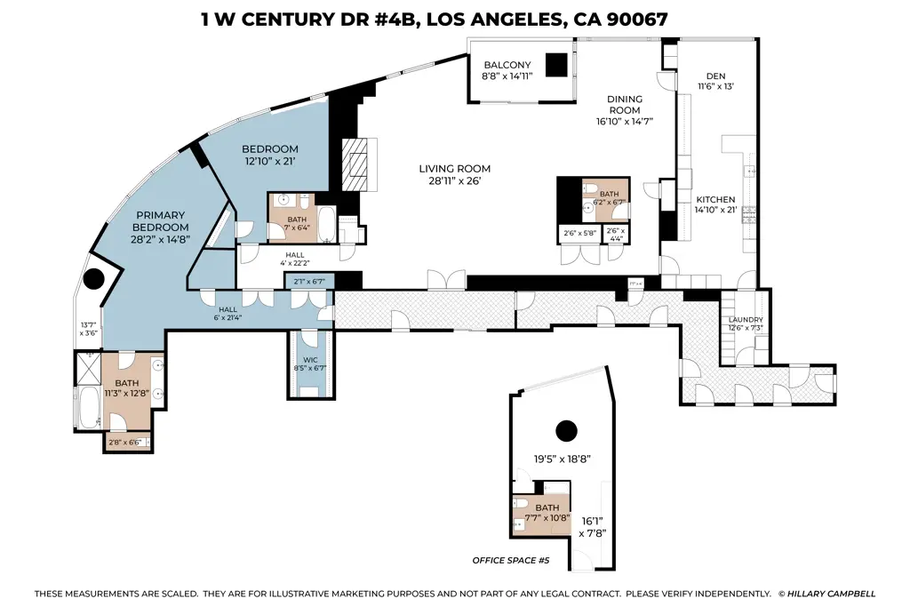 1 W Century Drive #4B, Los Angeles, CA 90067 - Image #1