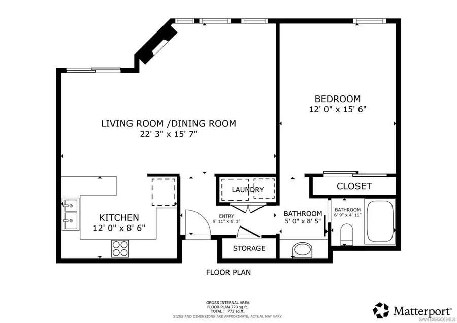 2445 Brant St #204, San Diego, CA 92101 - #3