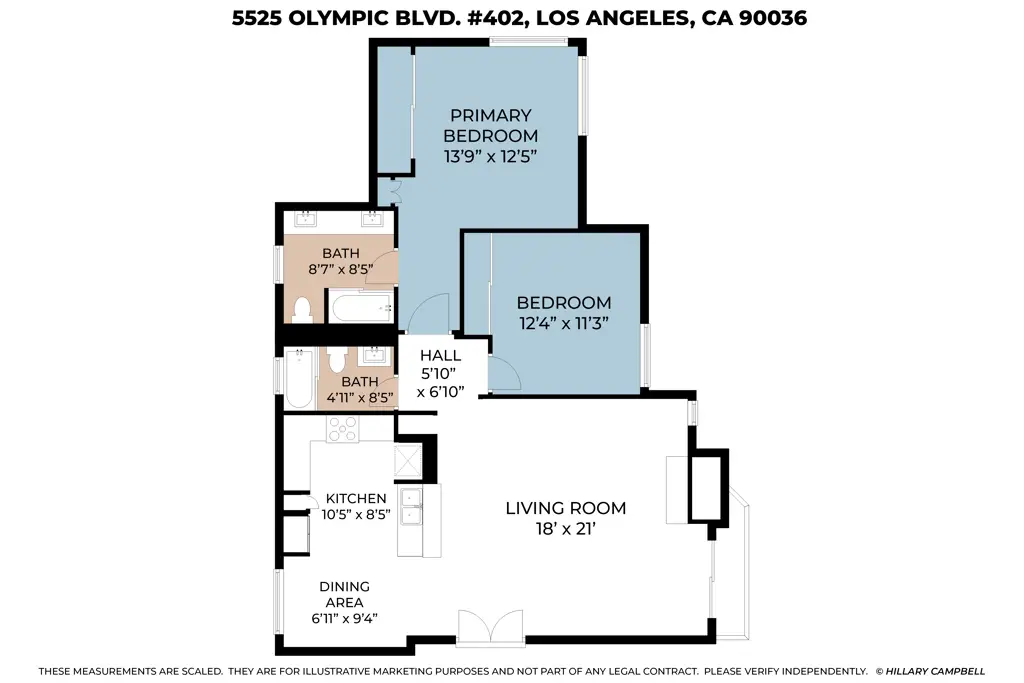 5525 W Olympic Boulevard #402, Los Angeles, CA 90036 - #1
