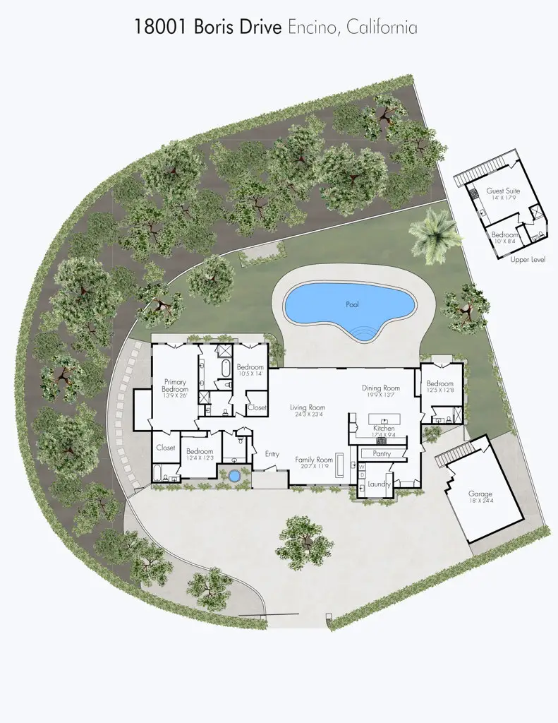 18001 Boris Drive, Encino, CA 91316 - #3