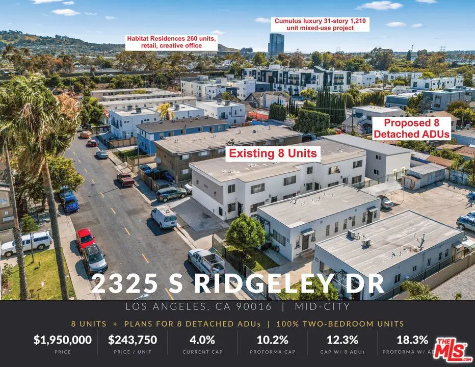 2325 S Ridgeley Drive, Los Angeles, CA 90016 - #1