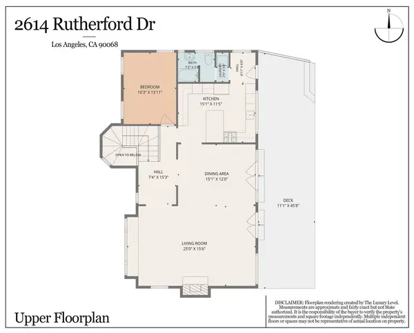 2614 Rutherford Drive, Los Angeles, CA 90068