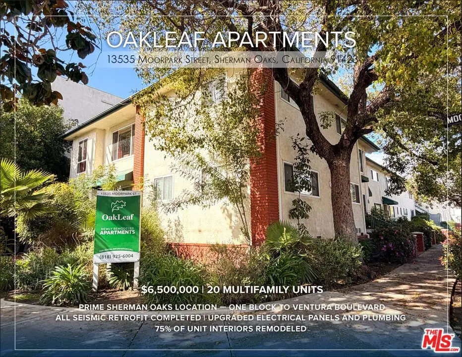 13535 Moorpark Street, Sherman Oaks, CA 91423 - #1