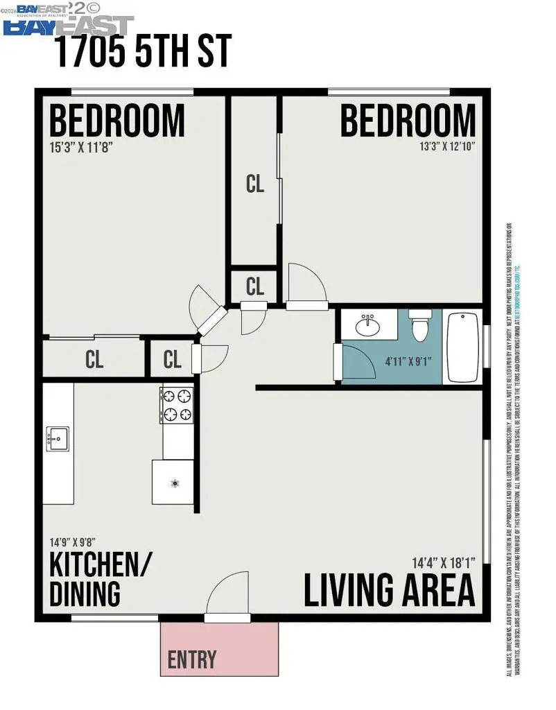 1705 5th St, Alameda, CA 94501 - #2