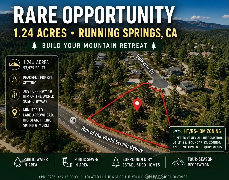 0 Valkyrie, Running Springs, CA 92382 - #1