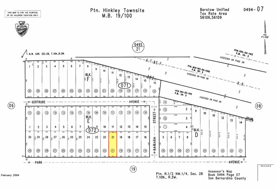 0 Park Avenue, Hinkley, CA 92347 - #2