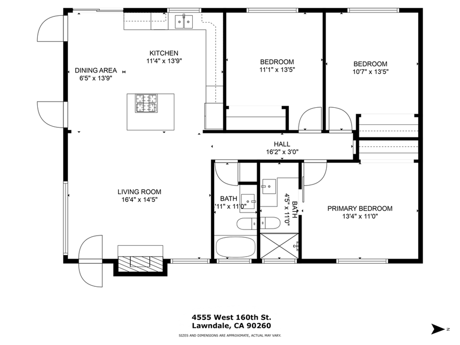 4555 W 160th Street, Lawndale, CA 90260 - #3