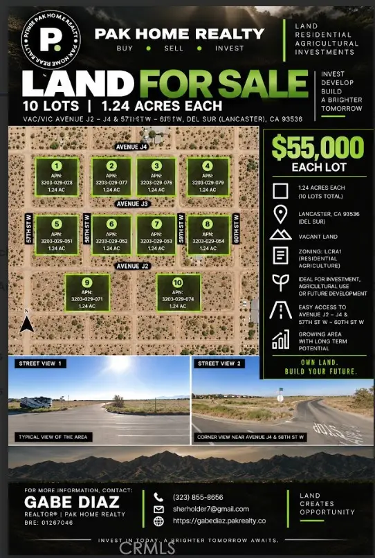 57 W Avenue J-3, Del Sur, CA 93536 - #2