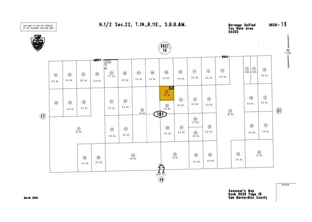 0 Noborly Road, Twentynine Palms Yucca Valley, CA 92277 - #1