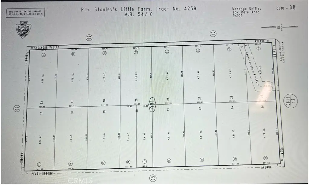 0 Indian Trail, Twentynine Palms Yucca Valley, CA 92277 - #1