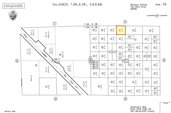 0 Stoddard Mountain, Barstow, CA 92311