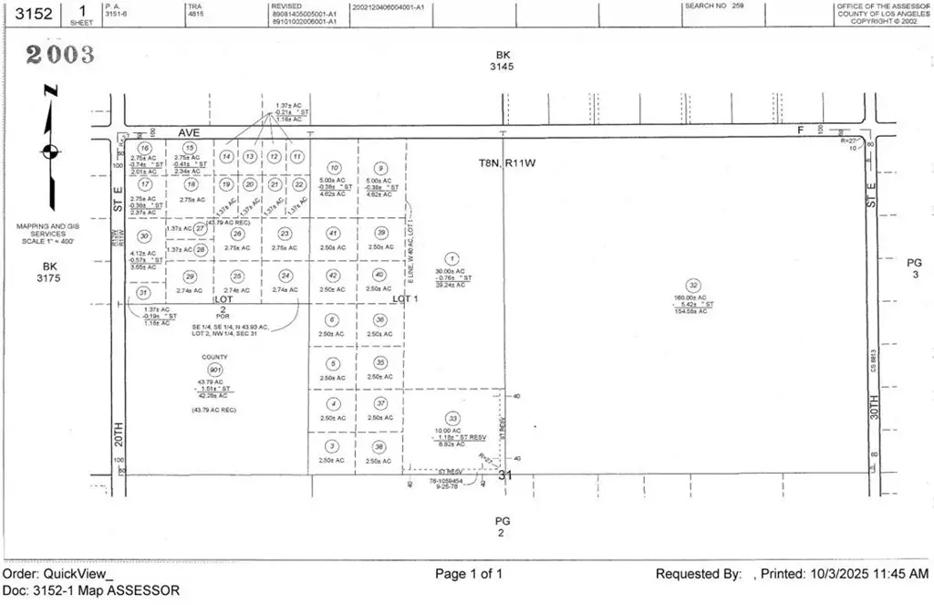 0 E Ave F, North Antelope Valley, CA 93535 - #1