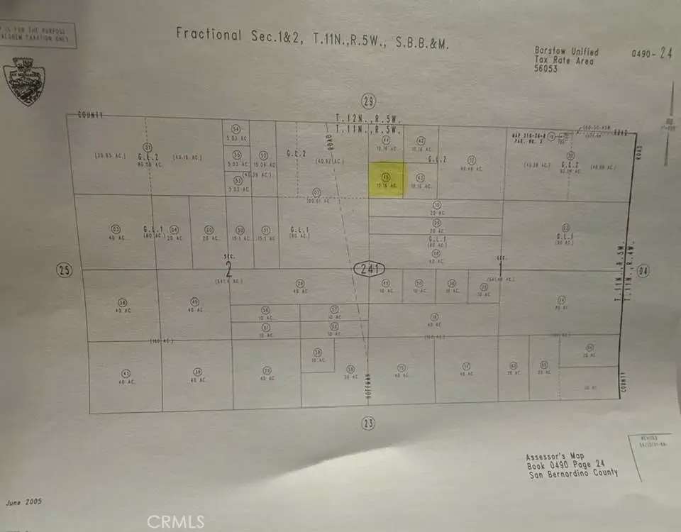0 Hoffman Road, Hinkley, CA 92347 - Image #1