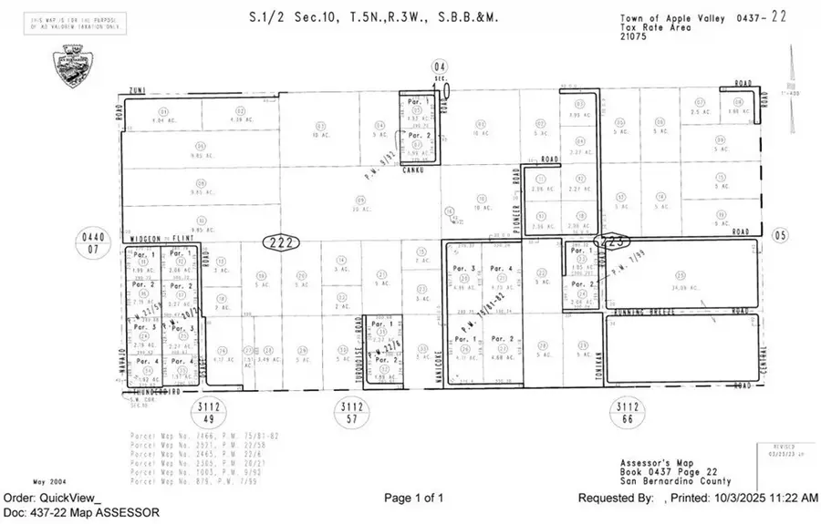 0 Flint Road, Apple Valley, CA 92307 - #3