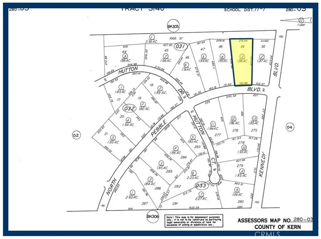 49 LOT Pebble Boulevard, California City, CA 93505 - #1
