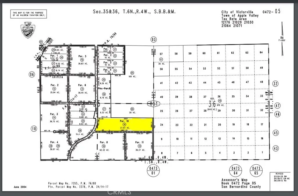 0 Apple Valley Parcel #0472-051-16 Road, Apple Valley, CA 92307 - #1