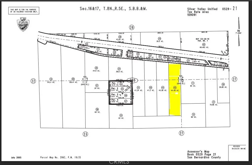 0 National Trails Parcel #0529-211-45 Highway, Newberry Springs, CA 92365 - Image #1
