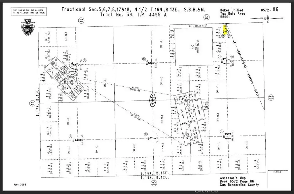 0 Interstate 15, Newberry Springs Baker, CA 92366 - #1