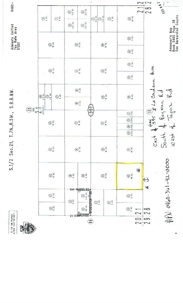 0 W O, Adelanto, CA 92301 - #1