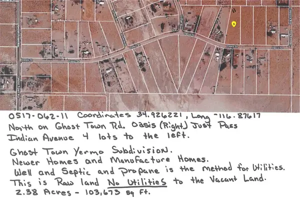 11 Oasis Street, Yermo, CA 92398