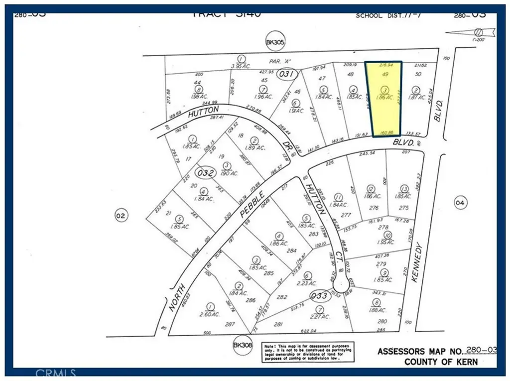 49 LOT Pebble Boulevard, California City, CA 93505 - #1
