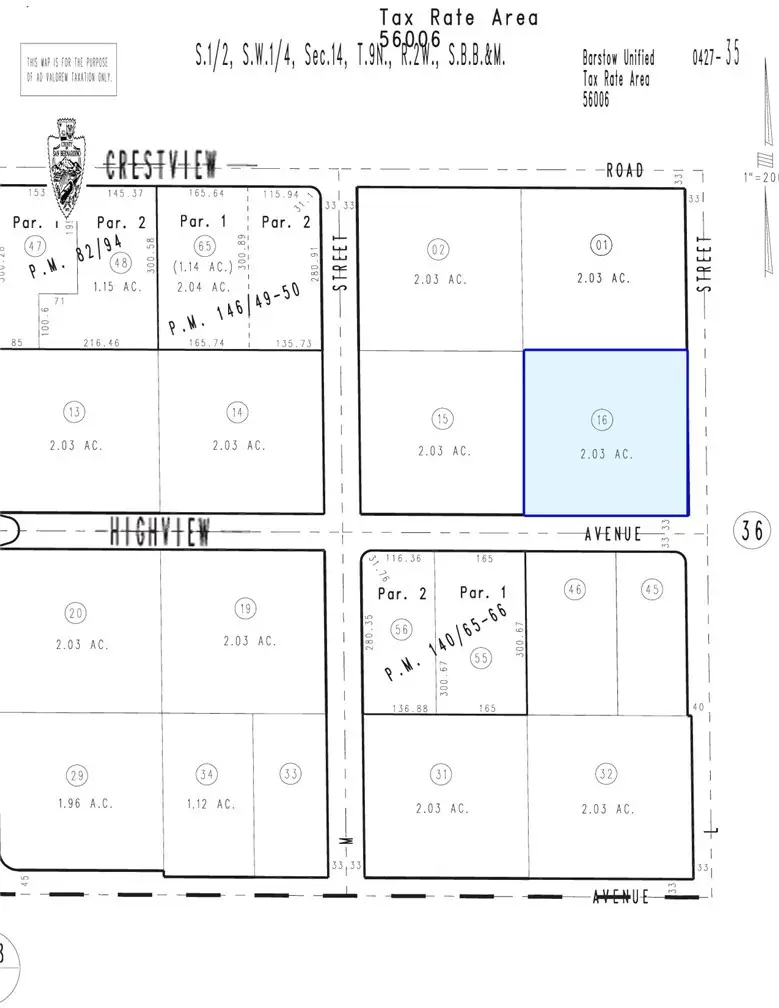 0 Highview Avenue, Barstow, CA 92311 - #3