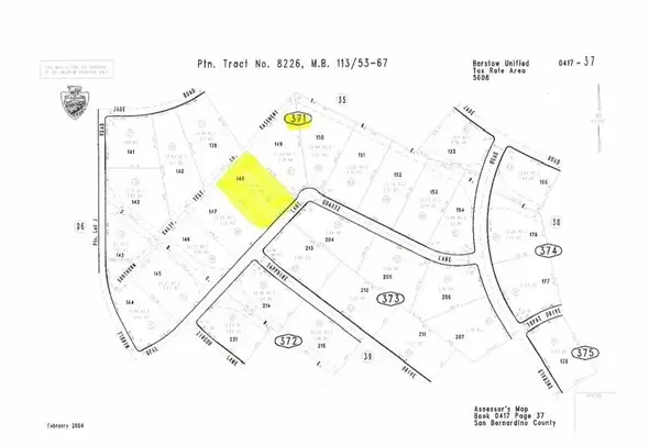 0 Unknown St. 041737108, Barstow, CA 92311