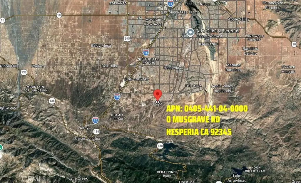 0 Musgrave Road, Hesperia, CA 92345 - #1